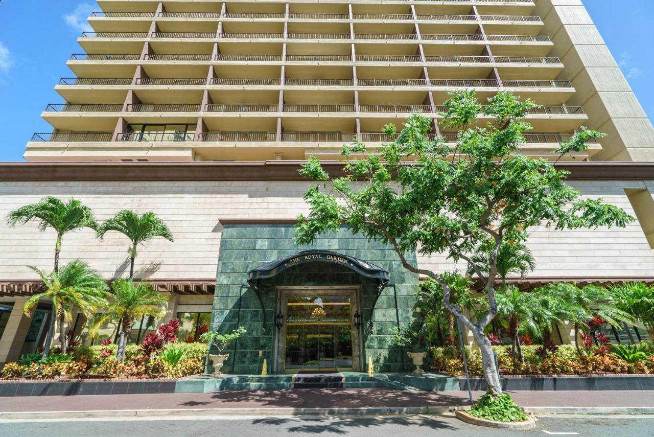 Studio Unit At The Royal Garden, In Waikiki ワイキキ・ロイヤルガーデン Honolulu Buitenkant foto